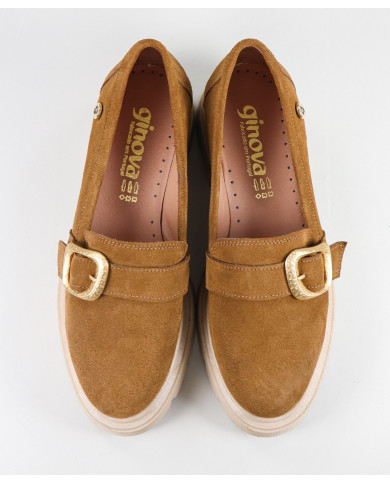 Sapatos de Senhora Ginova com Fivela