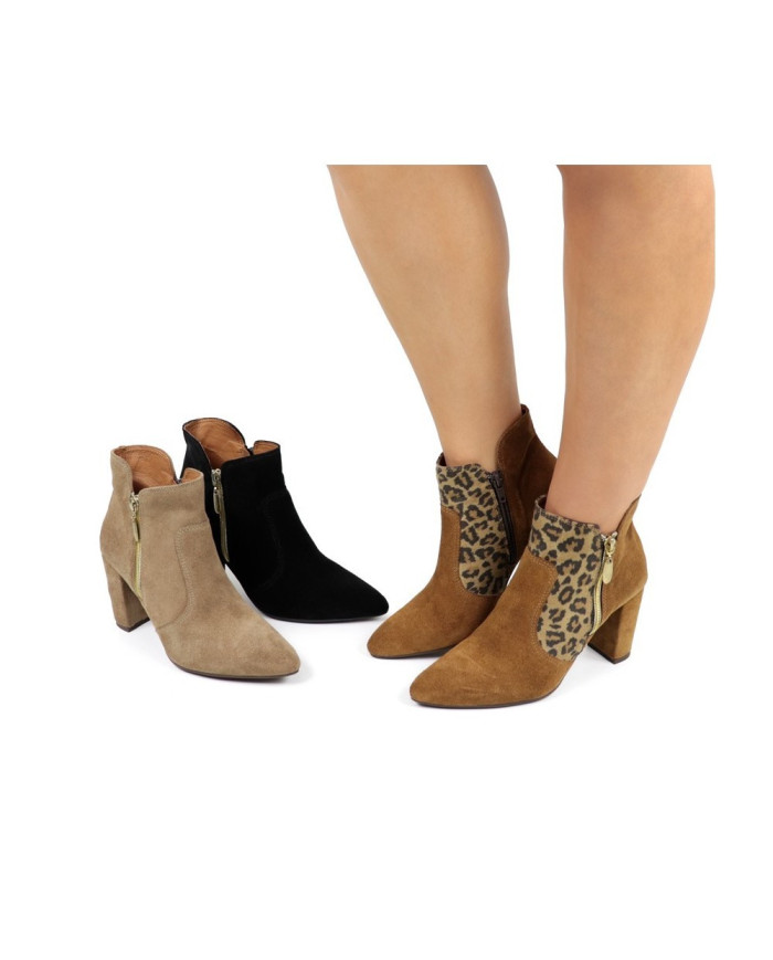 Botas de Damas Ginova con cierre en ambos lados