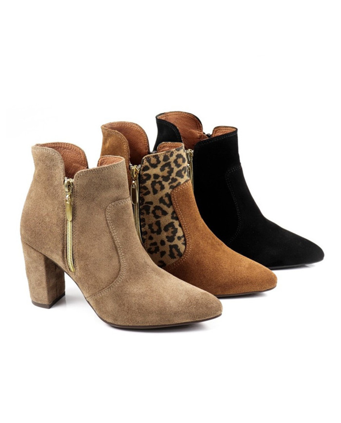 Women's Boots with Fechos of the Two Sides Ginova