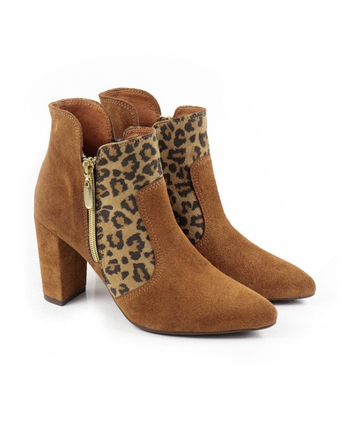 Botas de Damas Ginova con cierre en ambos lados