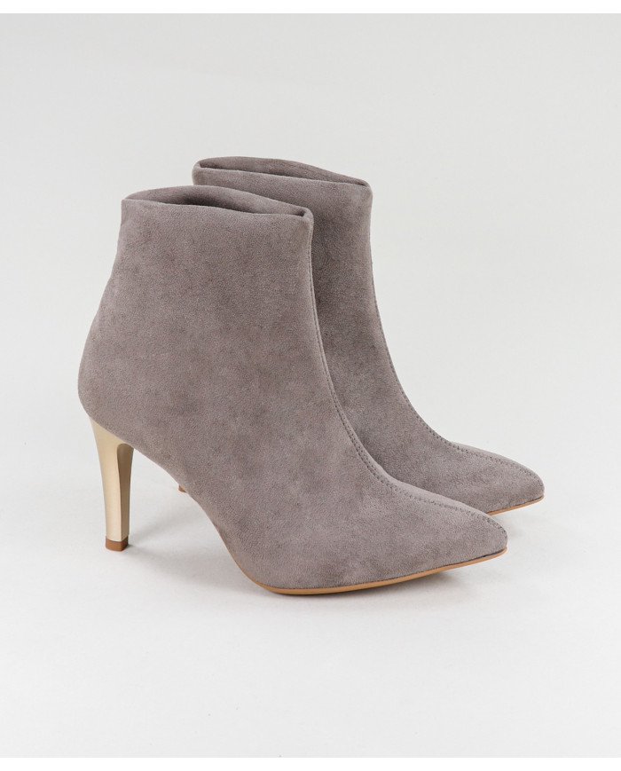 Botas de Senhora Ginova com Tacão Dourado
