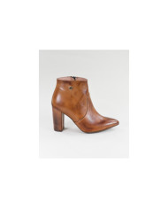 Botas Camel de Senhora Ginova com Fecho