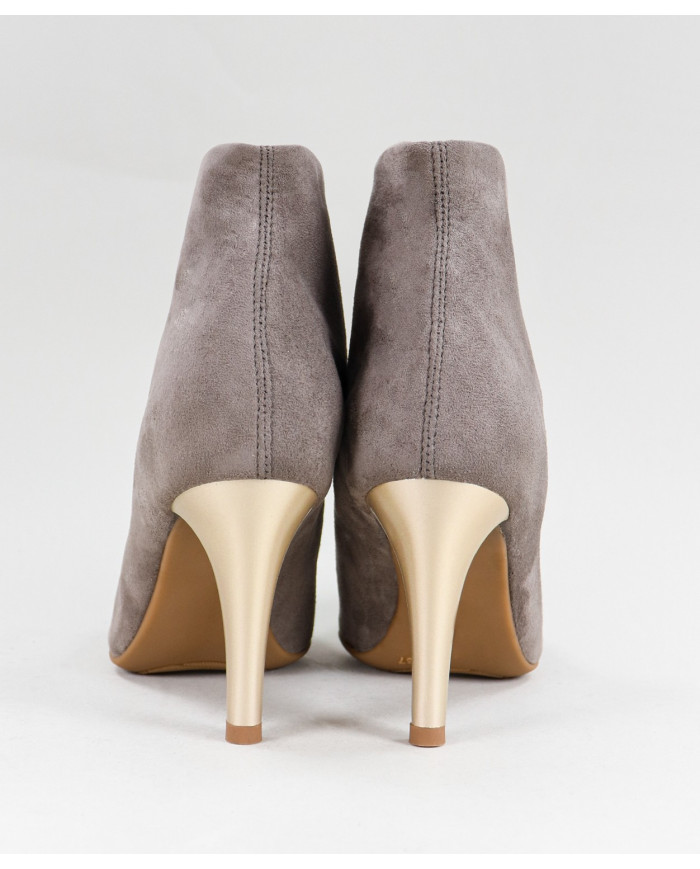 Botas de Senhora Ginova com Tacão Dourado