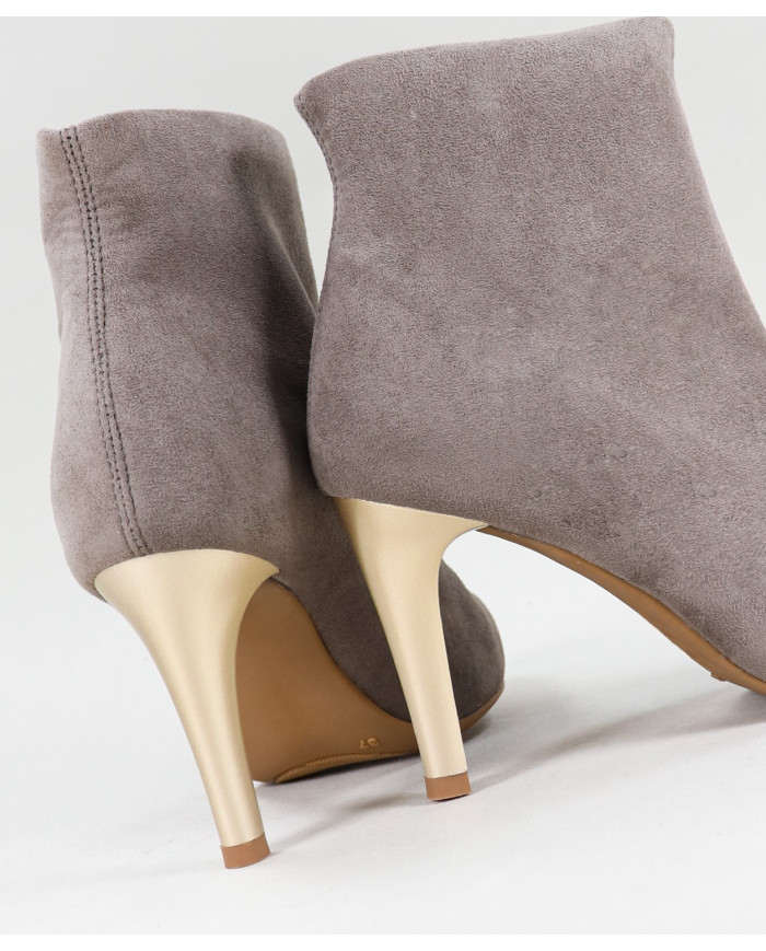 Botas de Senhora Ginova com Tacão Dourado