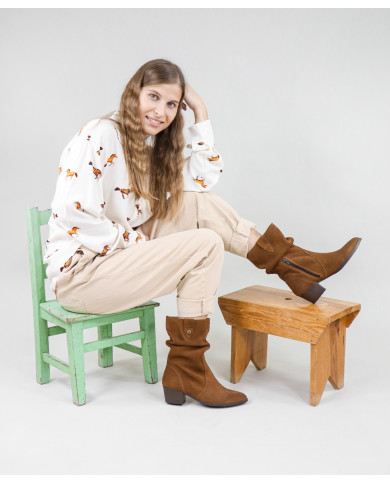 Botas Cano Alto Ginova con Fecho