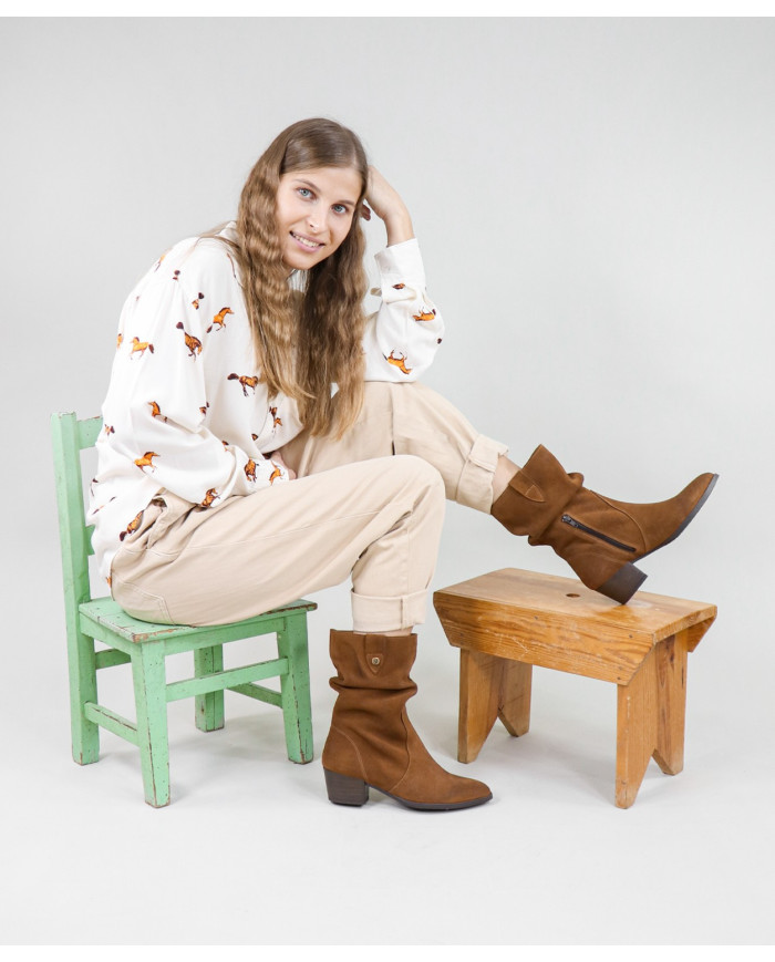 Botas Cano Alto Ginova con Fecho