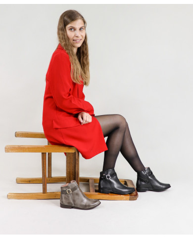 Damas Ginova Botas con Buckle