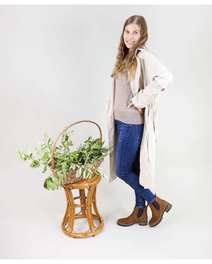 Botas de la Sra. Ginova con Elastic en los Laterales