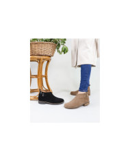 Botas de Senhora Ginova com Fivela de Lado