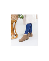 Botas de Senhora Ginova com Fivela de Lado