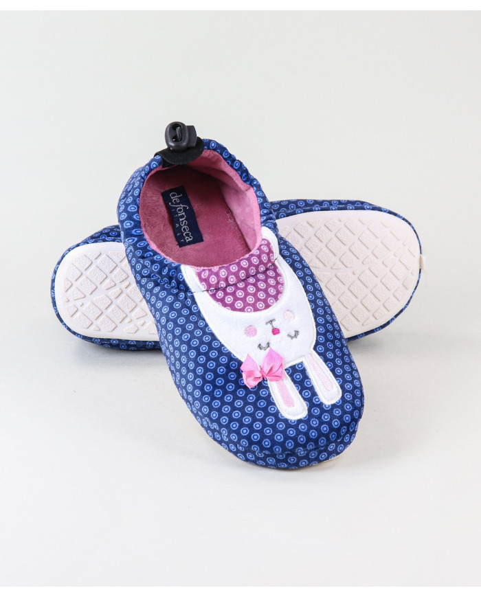 Pantufas DeFonseca de Quarto Femininas Ajustáveis