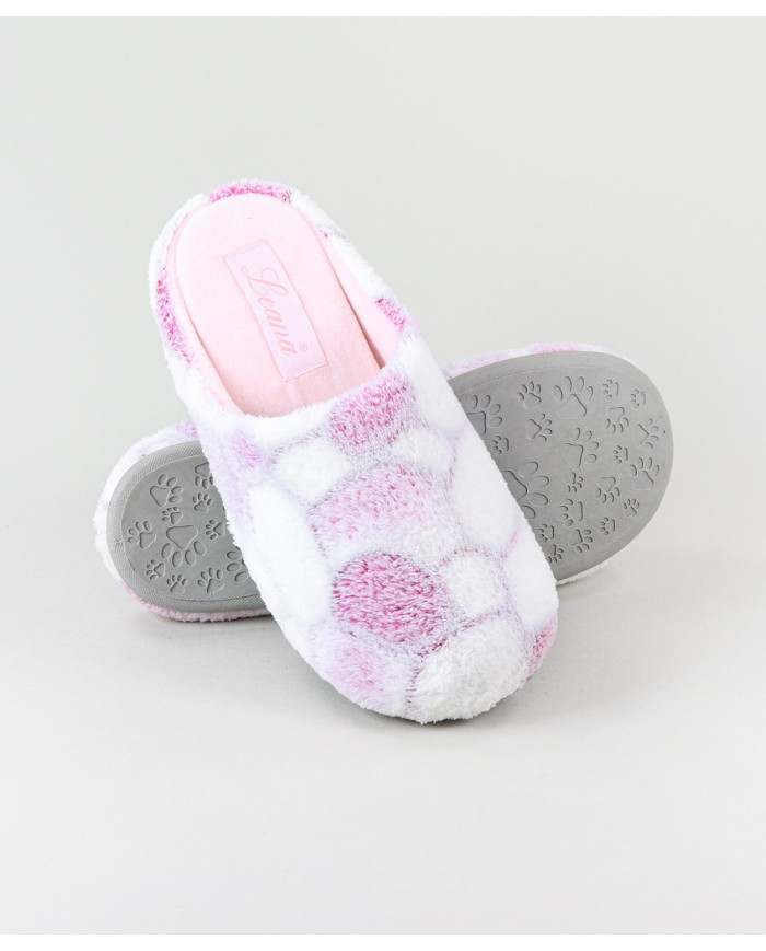 Zapatillas de habitación de mujeres Rosa
