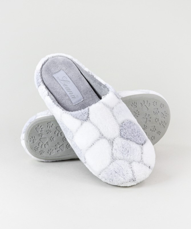 Grey Women Bedroom Slippers
