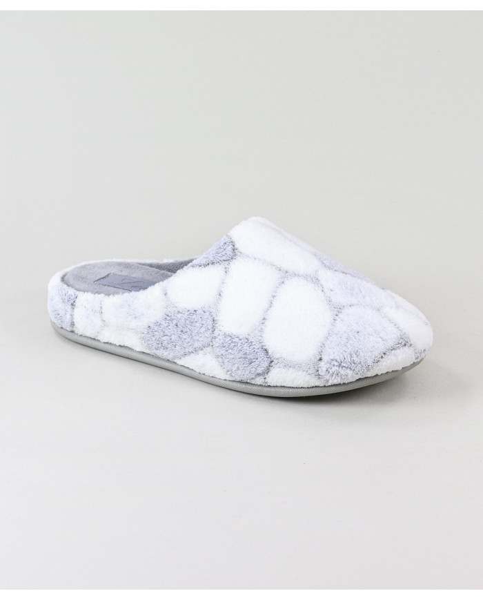 Chinelos de Quarto Femininos Cinza