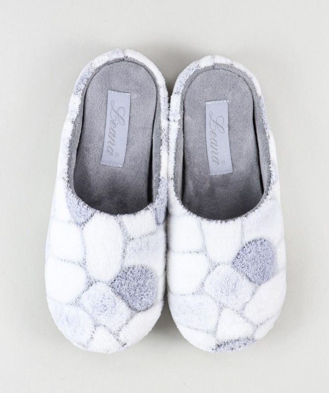 Grey Women Bedroom Slippers