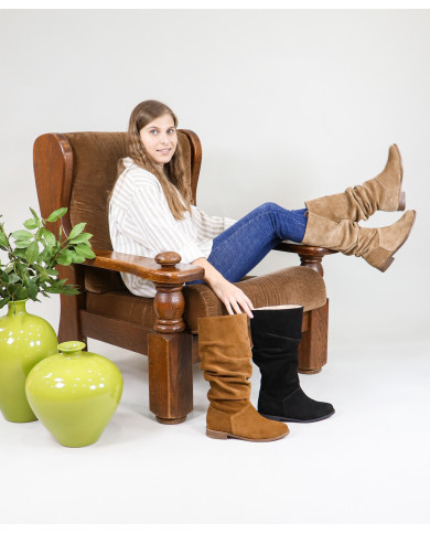 Botas de Cano Alto Ginova Confortáveis