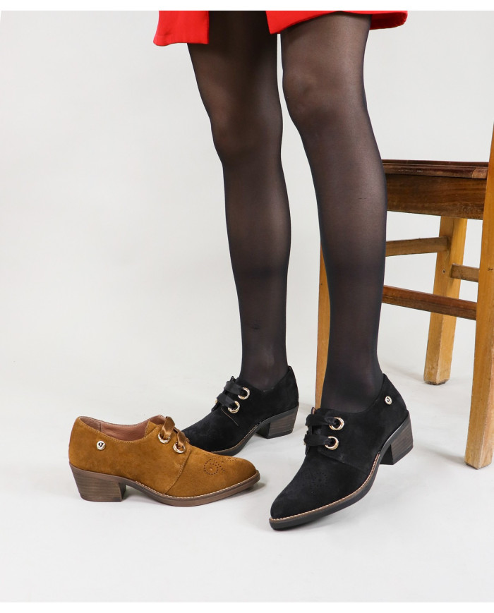 Ms. Ginova Boots with Satin Lace