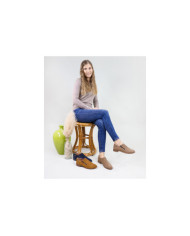 Sapatos de Senhora Ginova com Fecho na Lateral