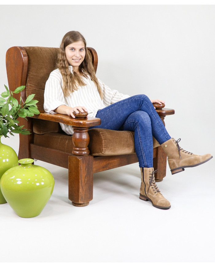 Women's Ginova Boots with Fabric Interior