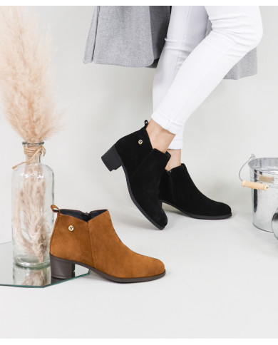 Botas de Salto Médio Ginova