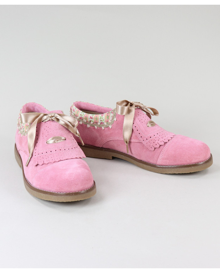 Carneira Shoes with Lace Satin Ginova