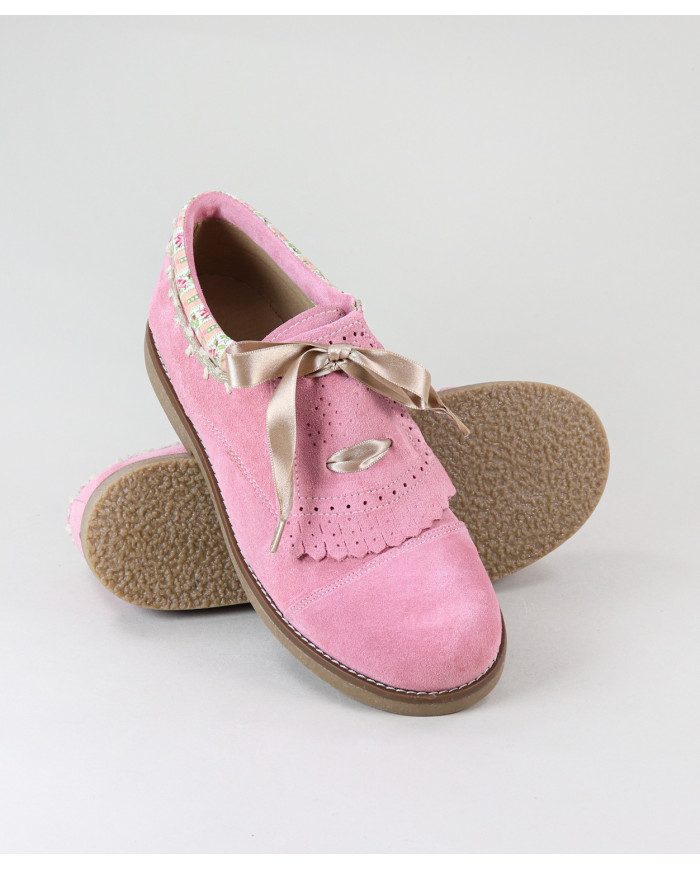 Carneira Shoes with Lace Satin Ginova