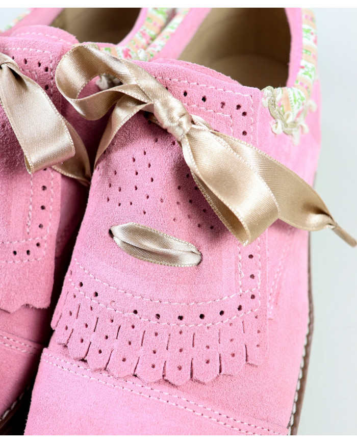 Carneira Shoes with Lace Satin Ginova