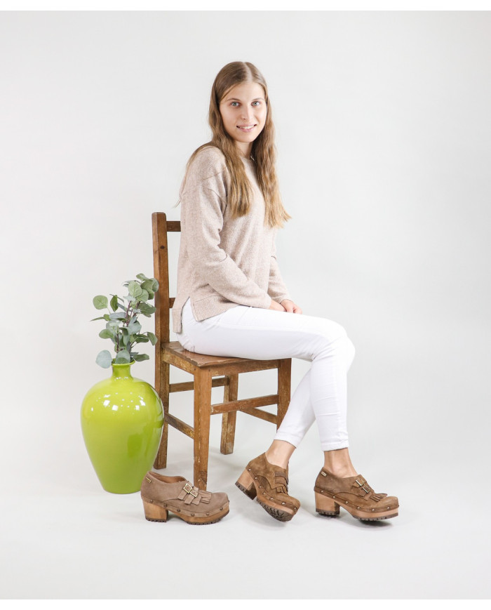 Damas Ginova Calcetines con Buckles