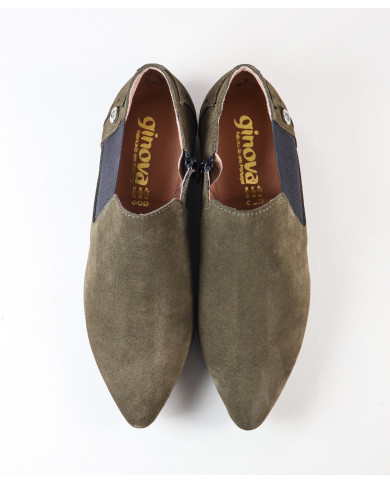 Botins de Senhora Ginova de Ponta Bicuda