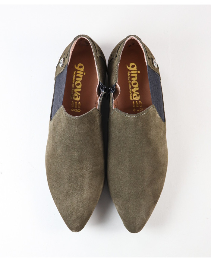 Botins de Senhora Ginova de Ponta Bicuda