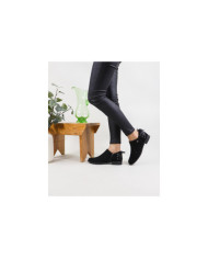 Botins Rasos Ginova com Atacadores Atrás