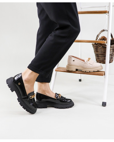 Ginova Rasos Zapatos con cola de cadena