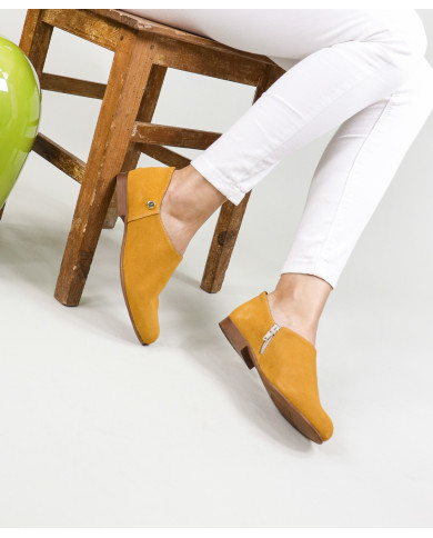 Sapatos Rasos Ginova de Fecho