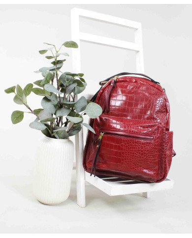 Damas Red Mochila con Textura