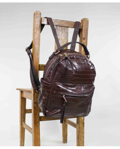 Mochila de Lady Brown con Textura
