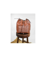 Mala Bucket de Senhora Cor Camel