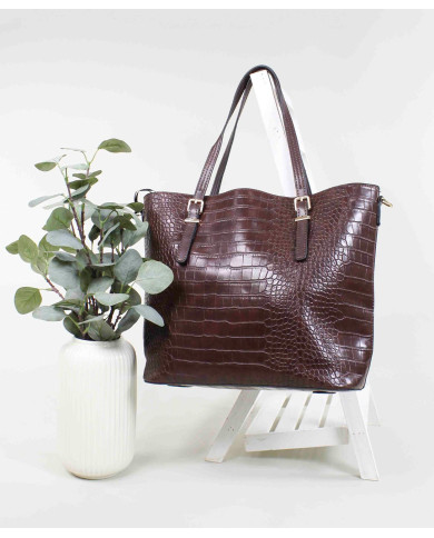 Bag Shopper Chestnut for Lady