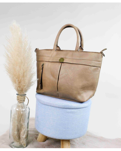 Mala de Mão Taupe para Mulher