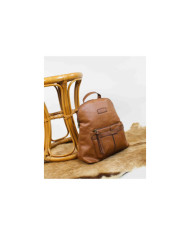 Ladies Camel Backpack with Frontal Pocket