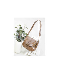 Mala Taupe Tiracolo para Senhora