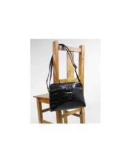 Lady's Black Stripe Bag