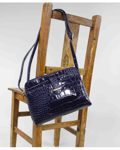 Mala Azul Tiracolo de Senhora