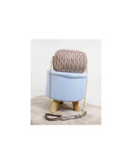 Mala Taupe de Senhora Tiracolo