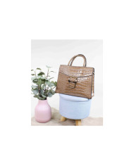 Bolsa de mano Taupe para Lady