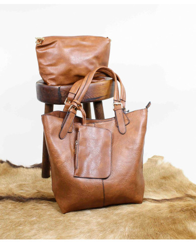 Lady Camel Bag with Bag
