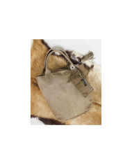 Mala in Pele Taupe for Lady