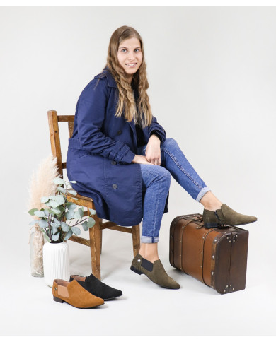 Botins de Senhora Ginova de Ponta Bicuda