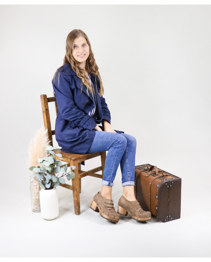 Damas Ginova Calcetines con Buckles