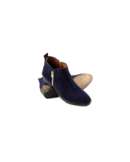 Blue Lady Boots with Golden Fecho Ginova