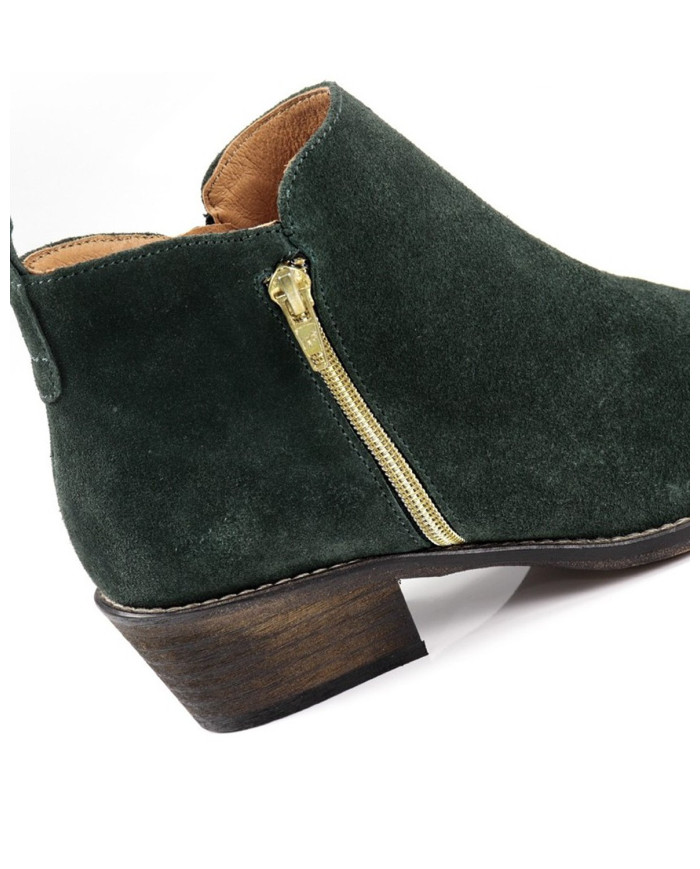 Damas Botas con Golden Fecho Ginova